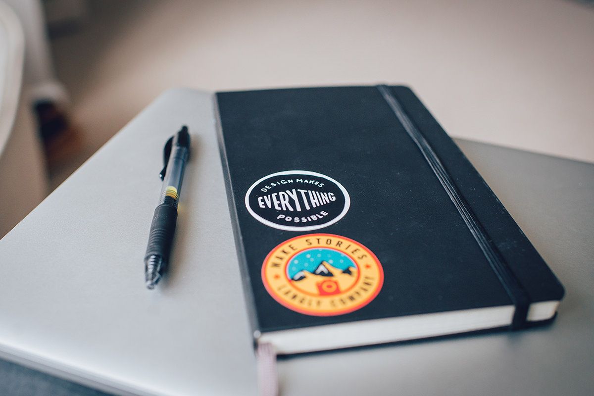 Notebook and Pen